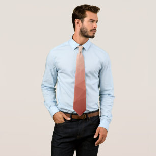 Cravate Rose rouge foncé géométrique mesh ombre motif