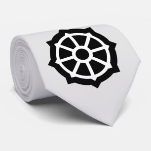 Cravate Roue du Dharma (bouddhisme, hindouisme)