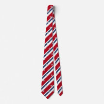 Rouge Blanc & Bleu Rayé 4 Juillet Étoilé