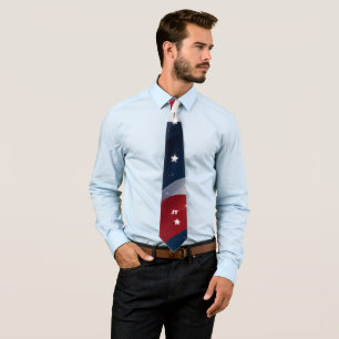 Cravate Rouge et Bleu du 4 juillet