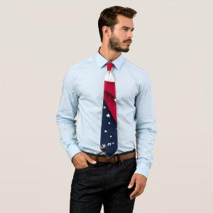 Cravate Rouge et Bleu du 4 juillet