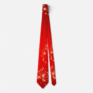 Cravate Rouge scintillant de remous de lumières + vos