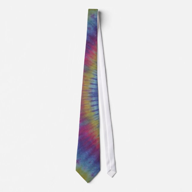 Cravate Roy G Biv Tie Dye Necktie (Devant)