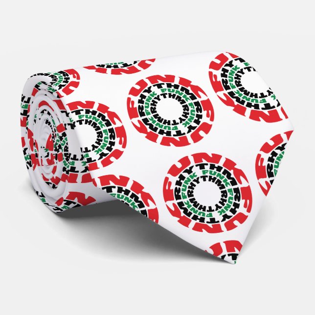 Cravate Rythme funk Funk Rhythme funk (Roulé)