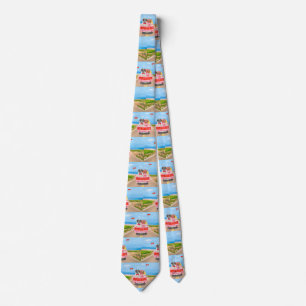Cravate Saint Bernard Chien Saint Valentin Coeurs de camio