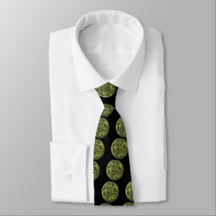 CRAVATE SAINT GEORGE ET DRAGON MEDALLION