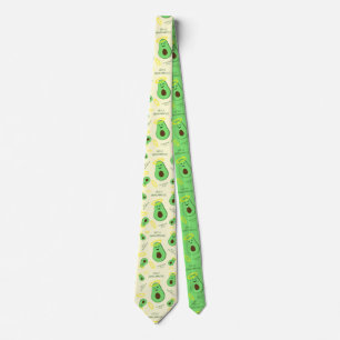 Cravate Saint-Guacamole mignon avocat