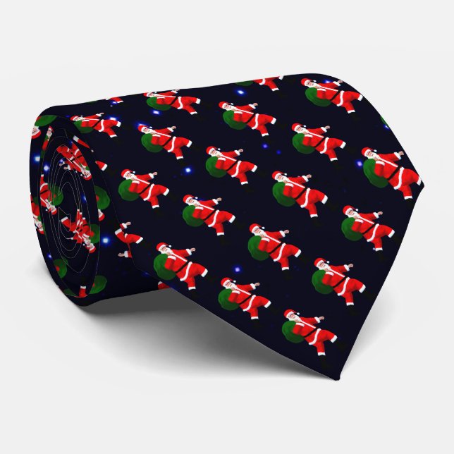 Cravate Santa Claus (Roulé)