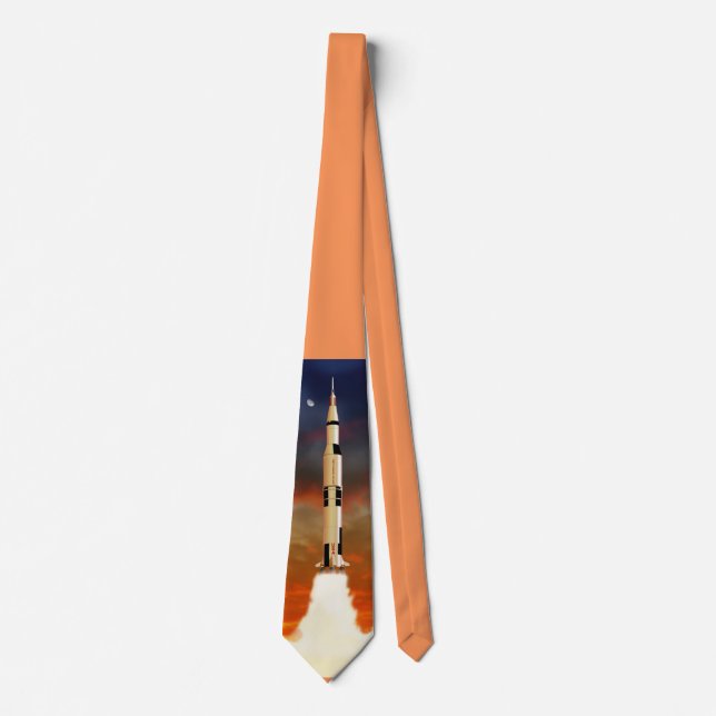 Cravate Saturn V (Devant)