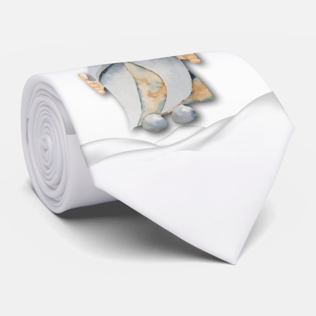 Cravate Scandinavie pouce vers le haut Gnome et dérive de  (Roulé)