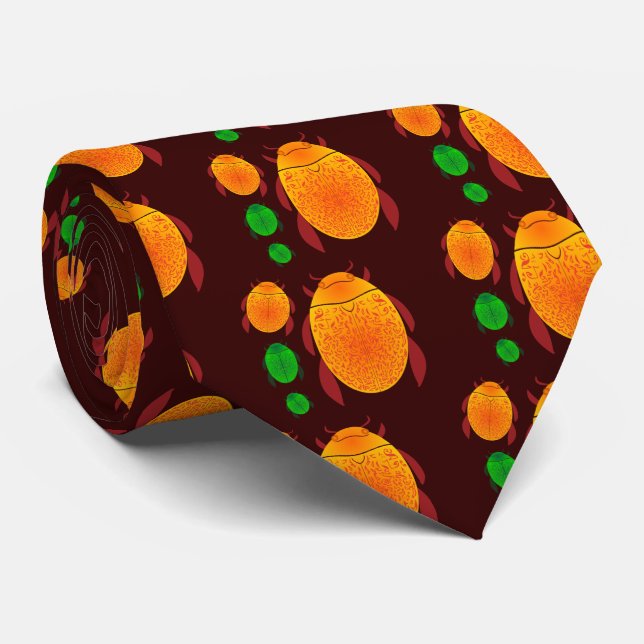 Cravate Scarab beetle (Roulé)