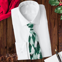 Scène de neige de la forêt d'hiver arbres à motifs