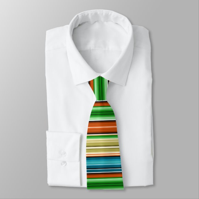 Cravate Serape été (Attaché)