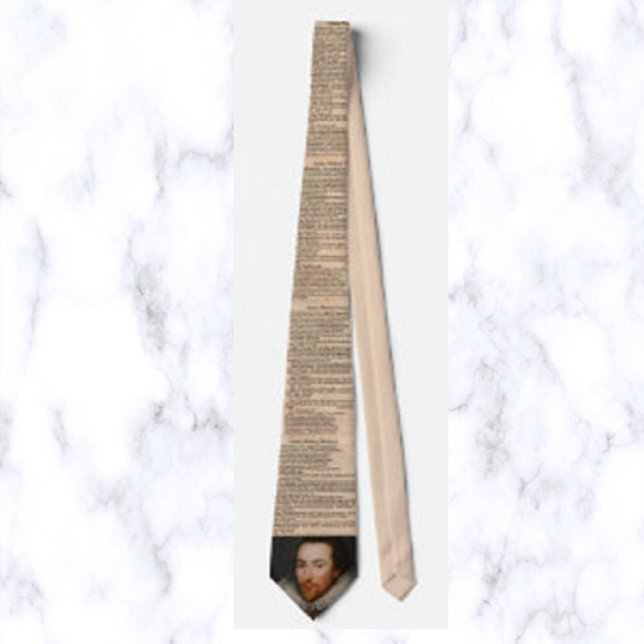 Cravate Shakespeare et Hamlet (Créateur téléchargé)