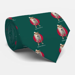 Cravate Shiba Inu japonais