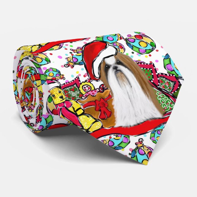 Cravate Shih Tzu (Roulé)