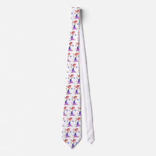 Cravate Signe de Paix Hippie Tie