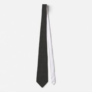 Cravate simili cuir noire