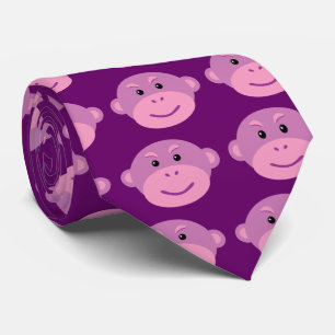 Cravate Singe pourpre