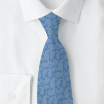 Slate Blue Paisley