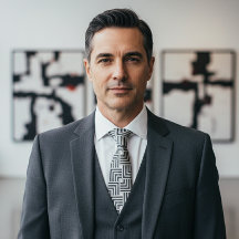 Sleek Abstract Grid Sophistication