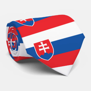 Cravate Slovakia Flag