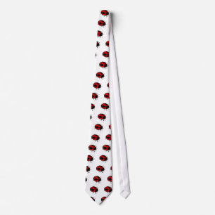 Cravate Smiling Ladybug -