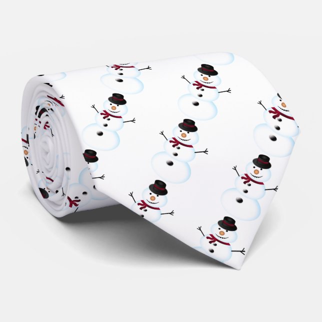Cravate Snowman (Roulé)