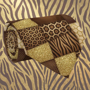 Cravate Soie fausse exotique   Luxe Gentleman Animalier