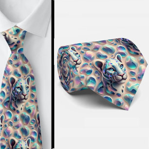 Cravate Soie fausse exotique Opale tendance de luxe Gent