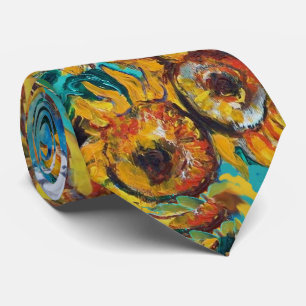 CRAVATE SOUFFLE EN BLEU TURQUOISE