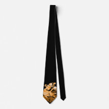 Cravate squelettique de cavalier de Halloween