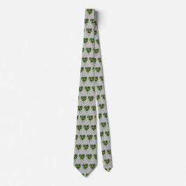 Cravate St. Patrick's Clover Heart