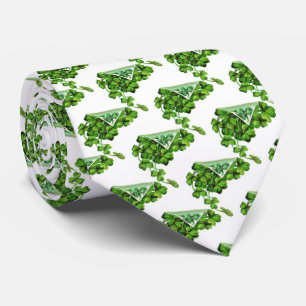 CRAVATE ST PATRICK'S DAY PARTY /SHAMROCKS ET HORSESHOE TI