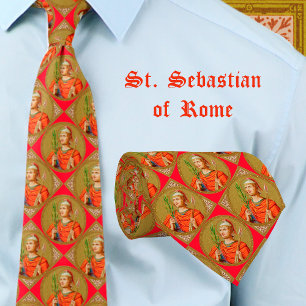 Cravate St. Sébastien de Rome (SNV 24)