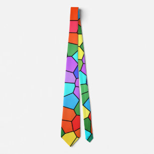 Cravate Stained Glass