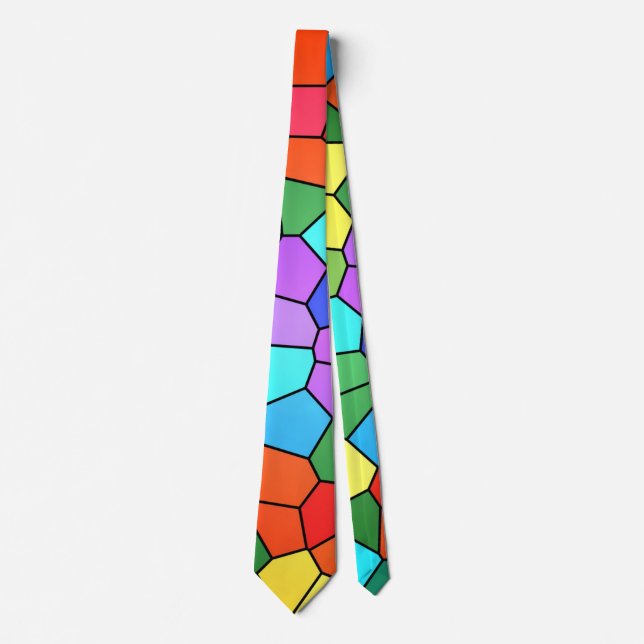 Cravate Stained Glass (Devant)