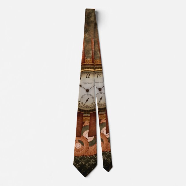 Cravate Steampunk, conception noble (Devant)