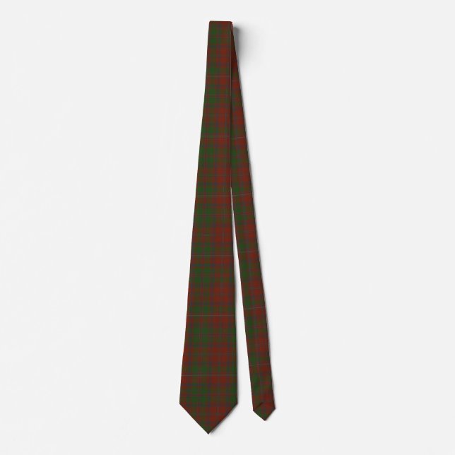 Cravate Stewart Clan Tartan (Devant)