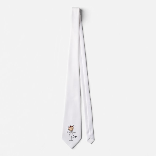 Cravate Stick simple Figure Nurse Tshirts et cadeaux (Devant)