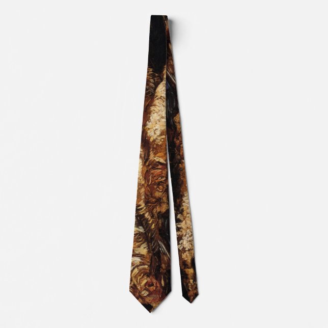 Cravate Still Life with Bloaters par Vincent van Gogh (Devant)