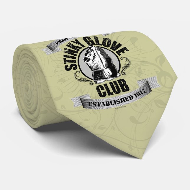 Cravate Stinky Glove Club (Hockey) (Roulé)