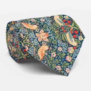Cravate Strawberry Thief (par William Morris)
