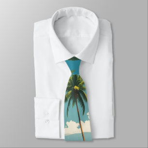 Cravate Style Vintage Aloha de voyage hawaïen d'Hawaï