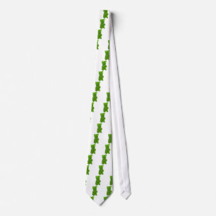 Cravate Sucrerie gommeuse verte d'ours