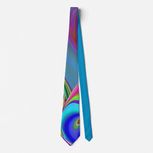 Cravate Summerfeel, Rainbowart 3D Abstrait (Devant)