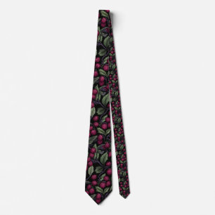 Cravate Superbe Style de Marié Cerise
