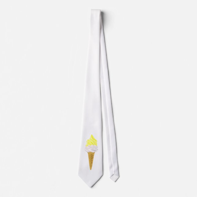 cravate supérieure citron (Devant)