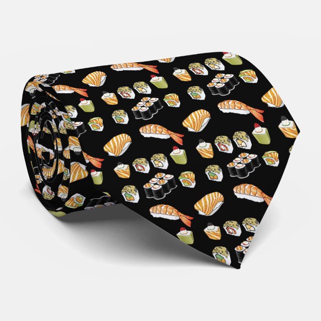 Cravate Sushi VARIABLES d'OPUS (Roulé)
