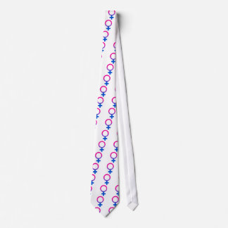 Cravate Symbole de la fierté féminine bisexuelle